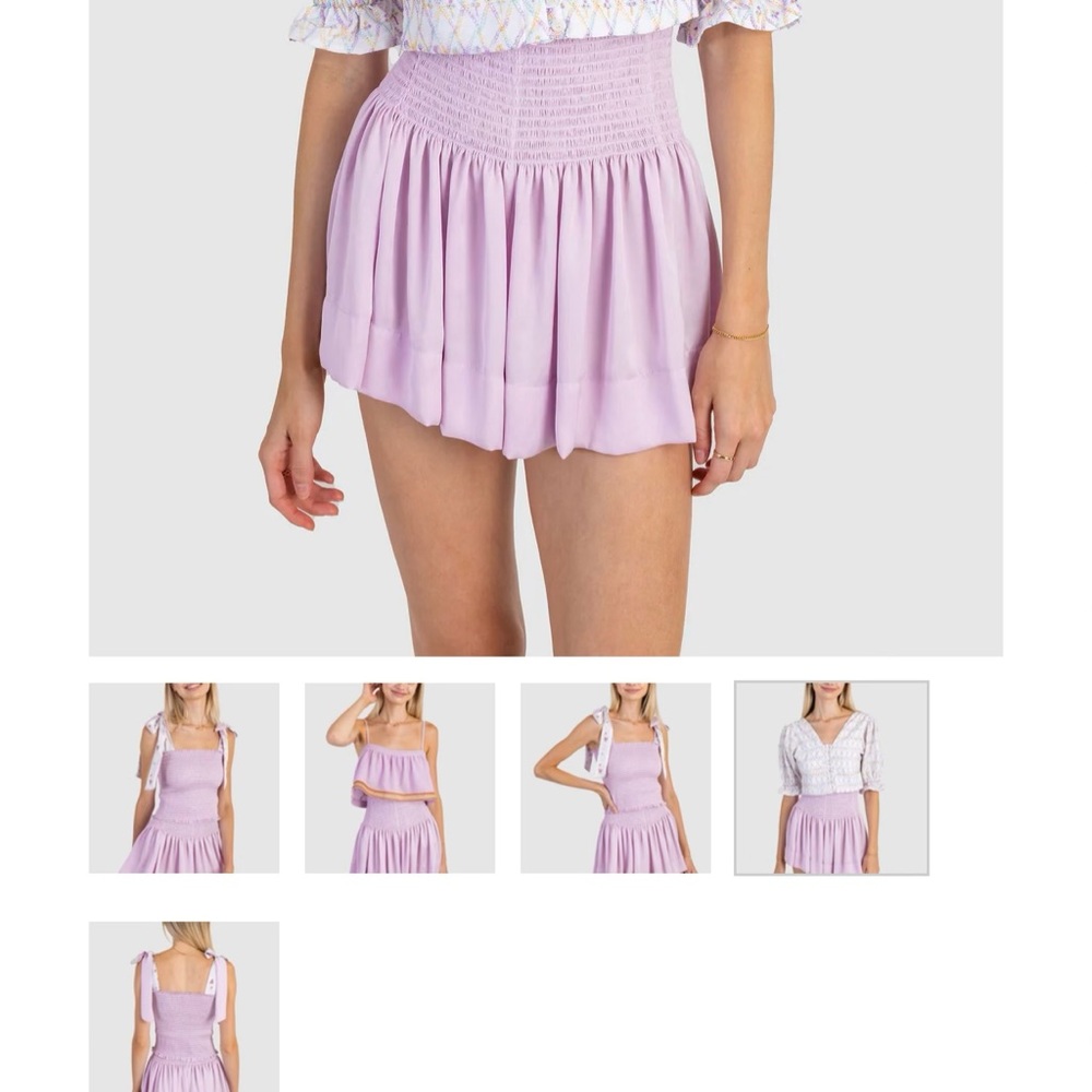 Lavender Koch Shorts